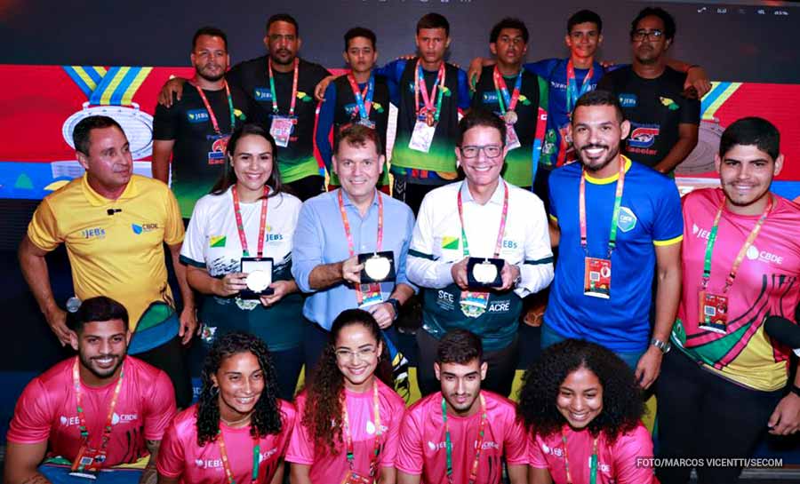 Atletas acreanos já conquistaram sete medalhas na etapa nacional dos jogos escolares