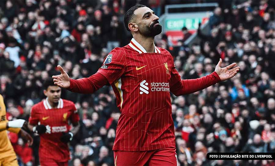 Mohamed Salah conquista prêmio de melhor jogador da Premier League