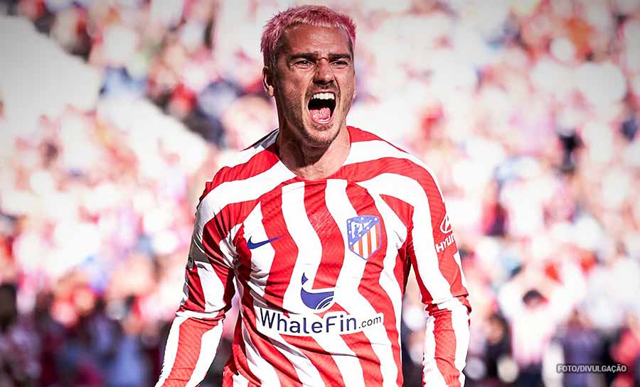 Griezmann pode se isolar como maior artilheiro da história do Atlético de Madrid