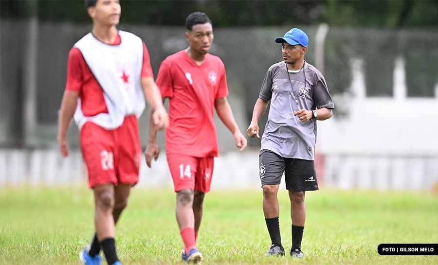 Pela 1ª vez no futebol do Acre, técnico confia em título do Rio Branco FC no Acreano Sub-20